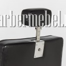 Кресло для барбершопа Челленджер черный глянцевый с черным кантом